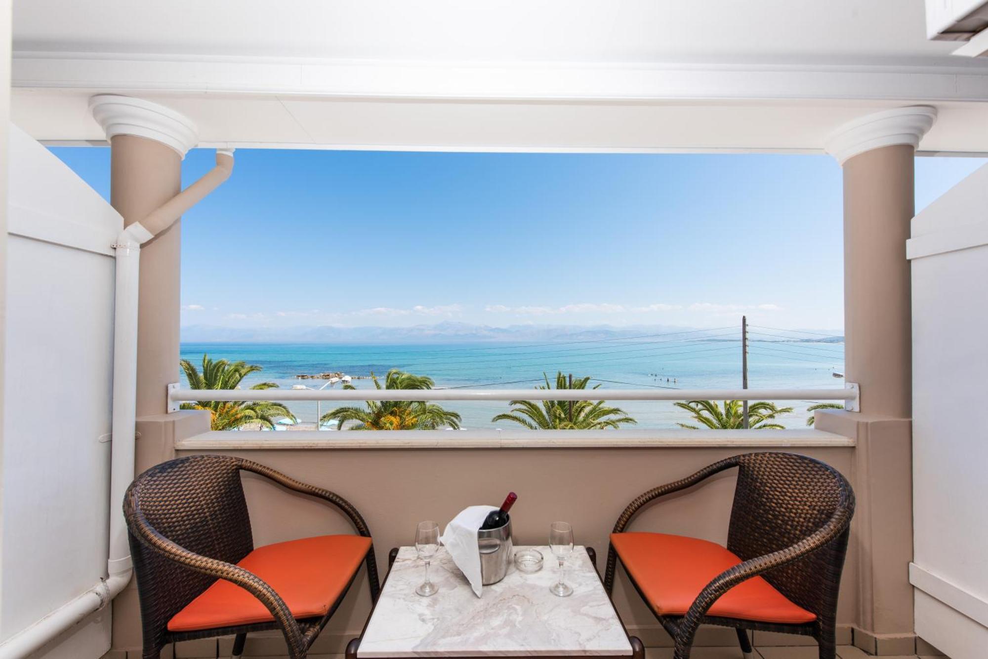 Aphrodite Beach Hotel Corfu Рода Экстерьер фото