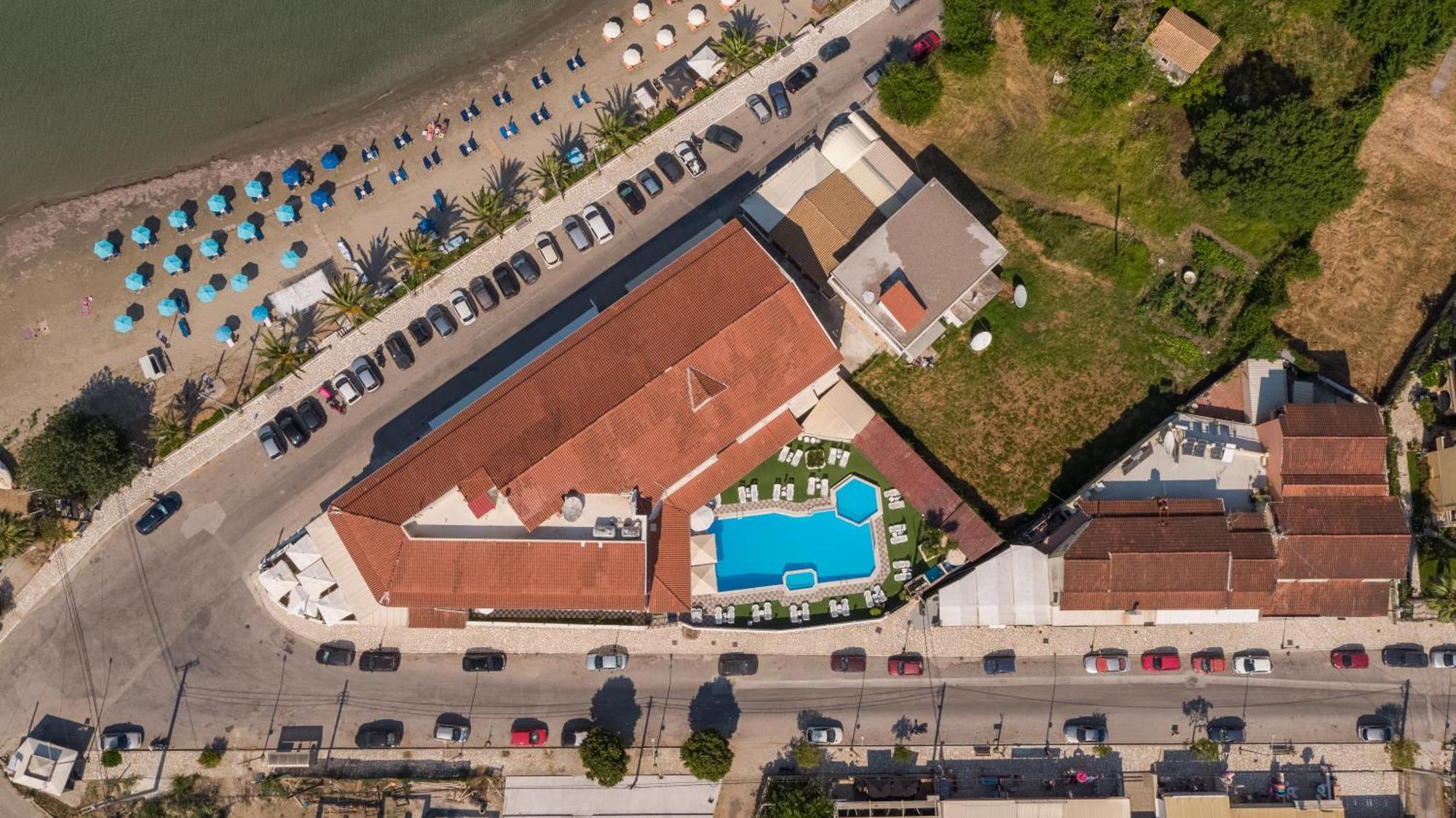 Aphrodite Beach Hotel Corfu Рода Экстерьер фото
