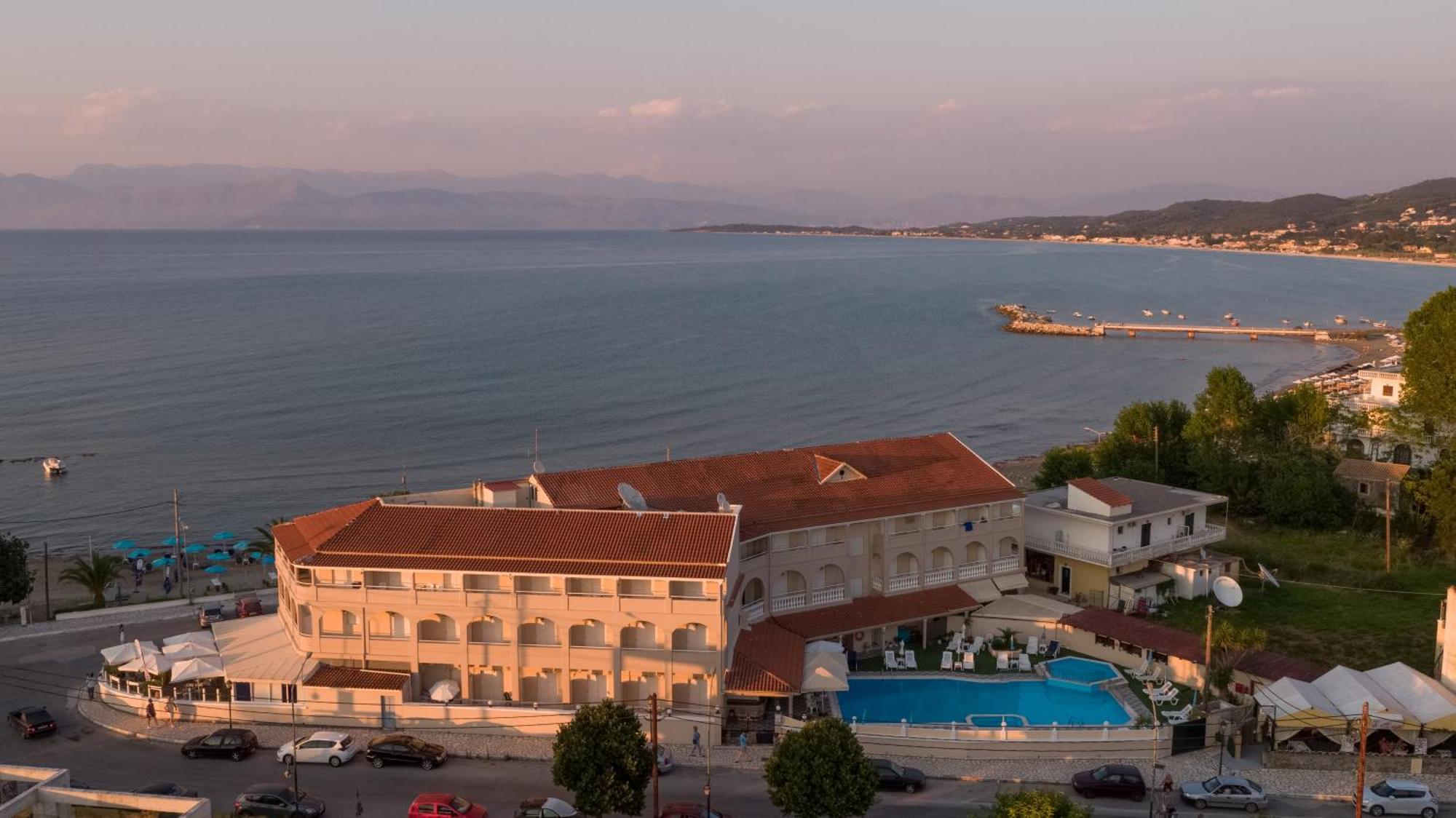 Aphrodite Beach Hotel Corfu Рода Экстерьер фото
