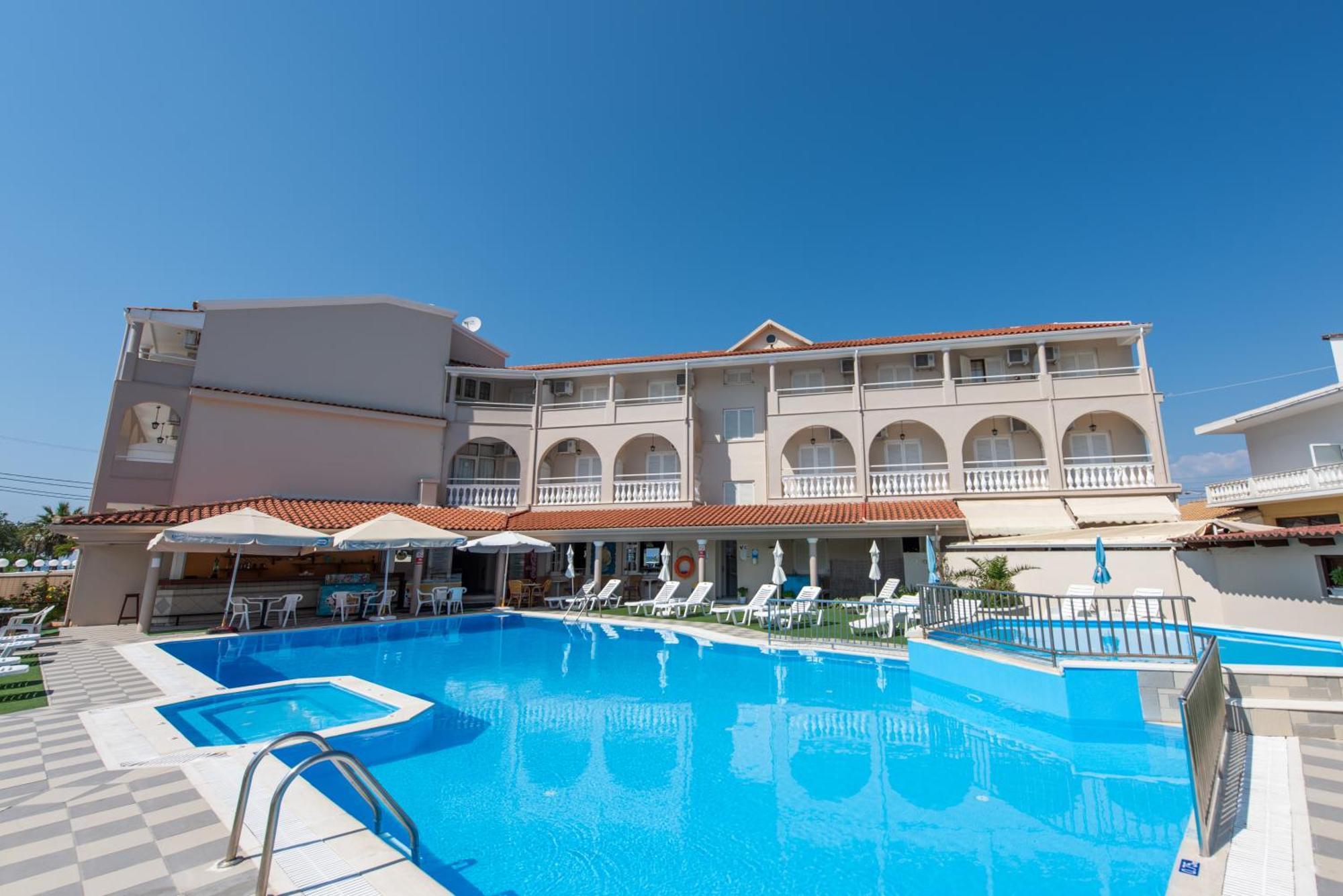 Aphrodite Beach Hotel Corfu Рода Экстерьер фото