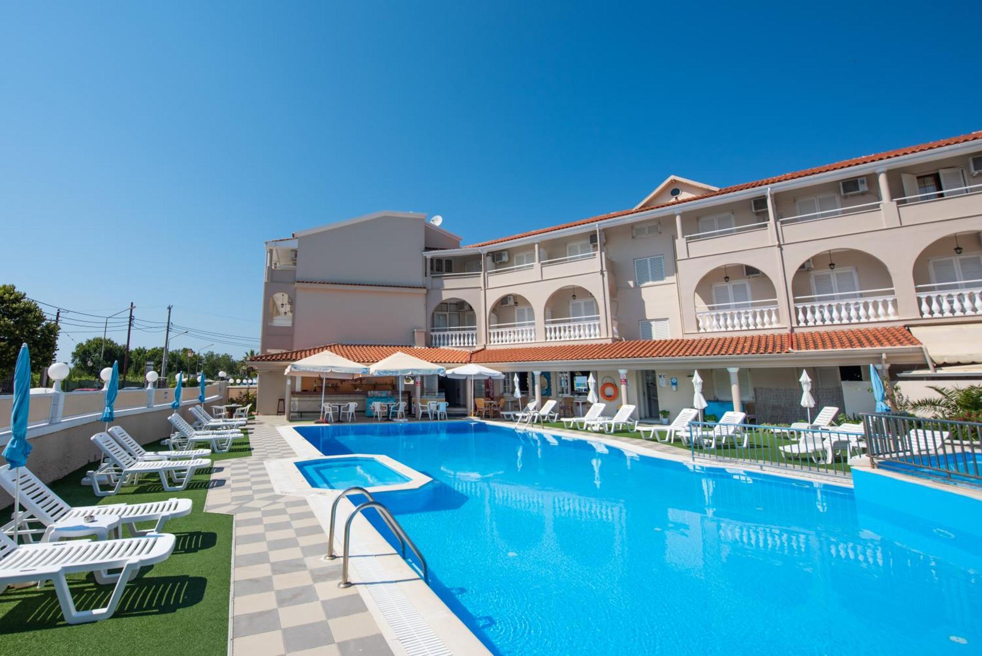 Aphrodite Beach Hotel Corfu Рода Экстерьер фото