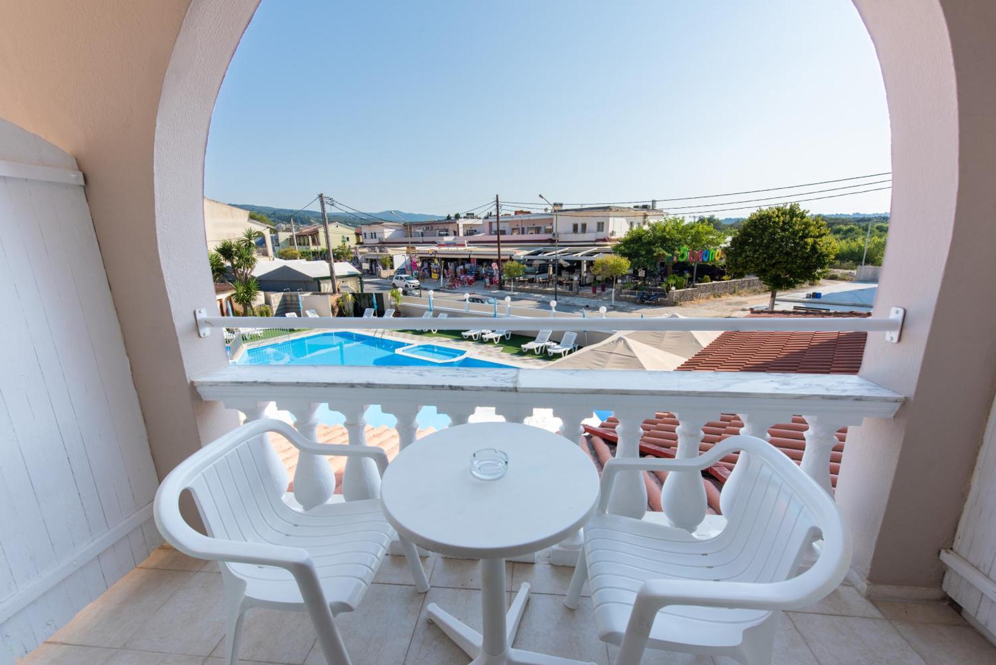 Aphrodite Beach Hotel Corfu Рода Экстерьер фото