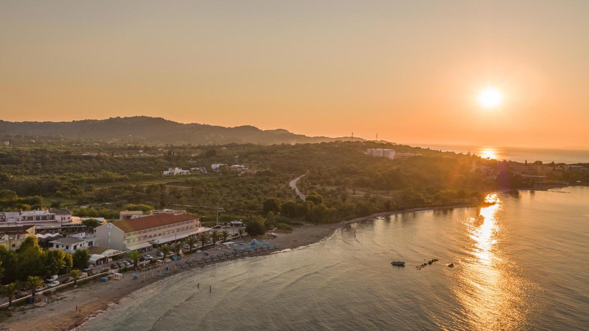 Aphrodite Beach Hotel Corfu Рода Экстерьер фото