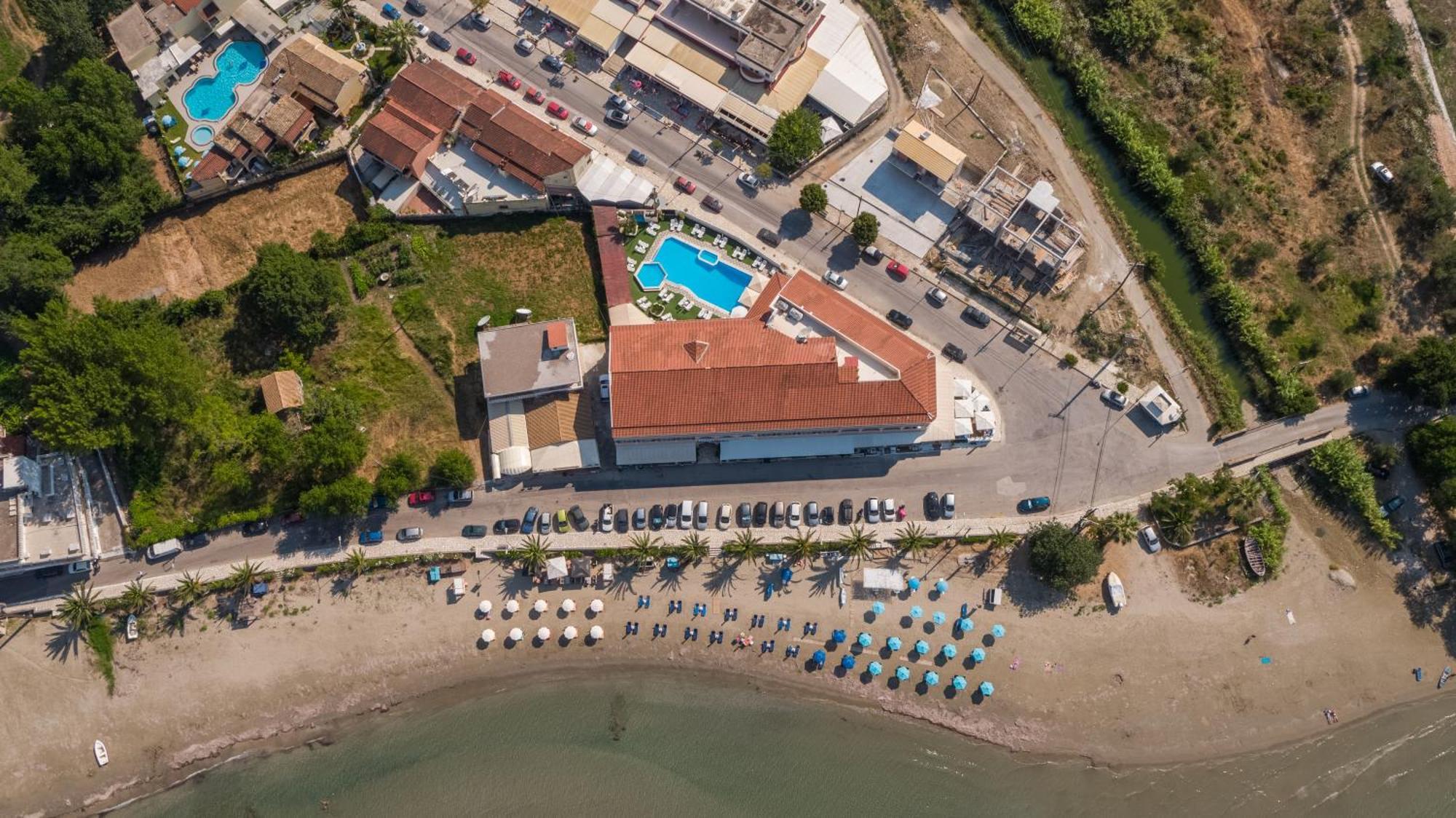 Aphrodite Beach Hotel Corfu Рода Экстерьер фото
