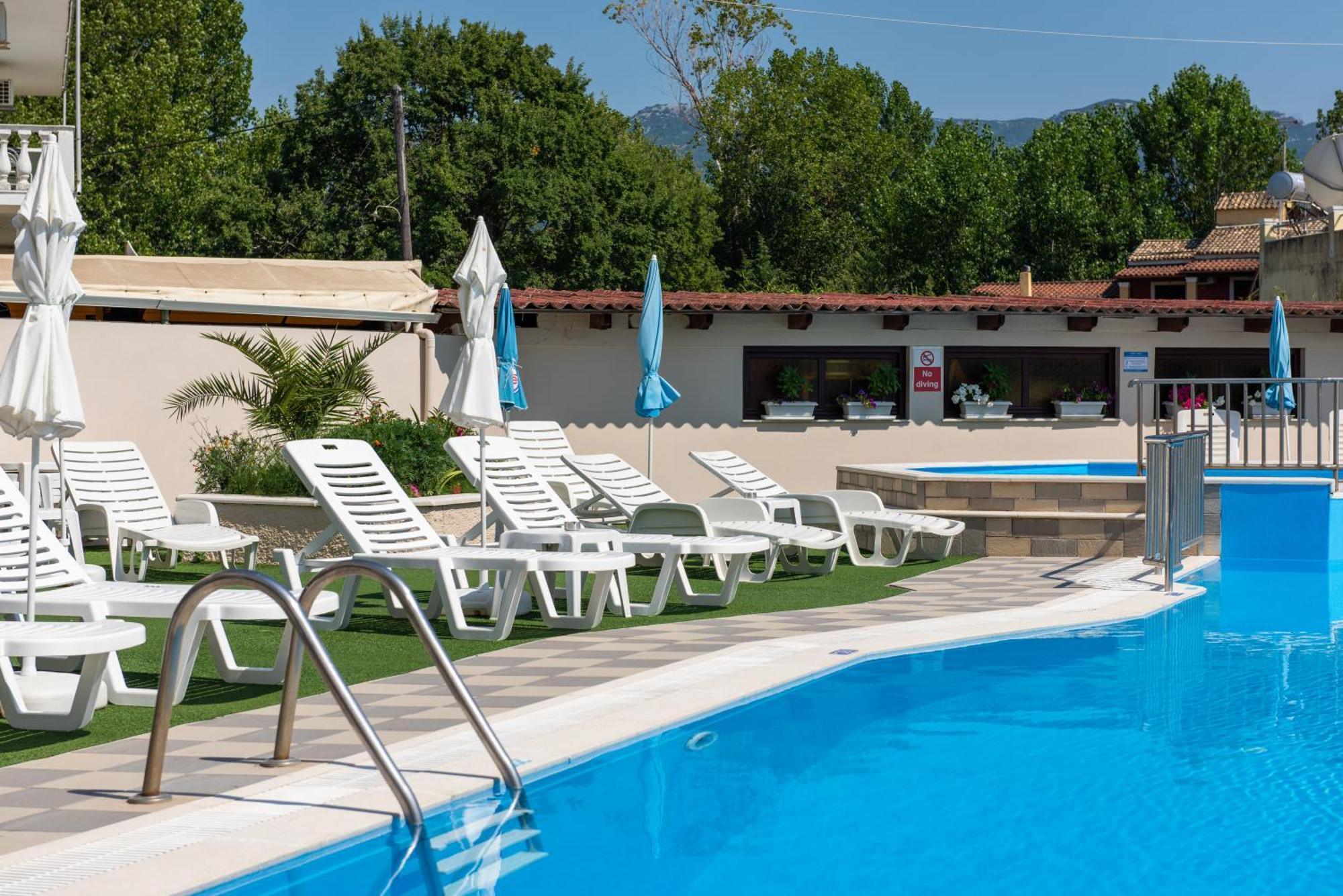 Aphrodite Beach Hotel Corfu Рода Экстерьер фото