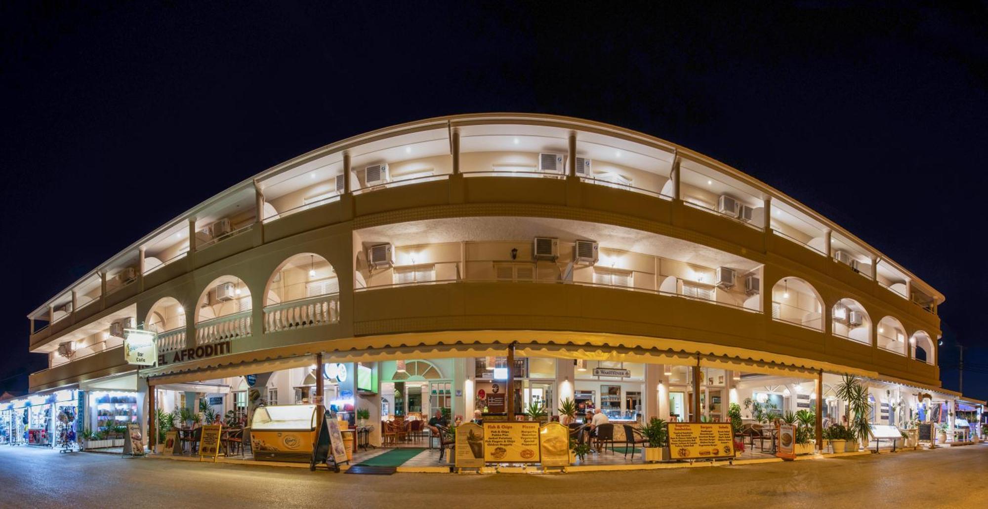 Aphrodite Beach Hotel Corfu Рода Экстерьер фото