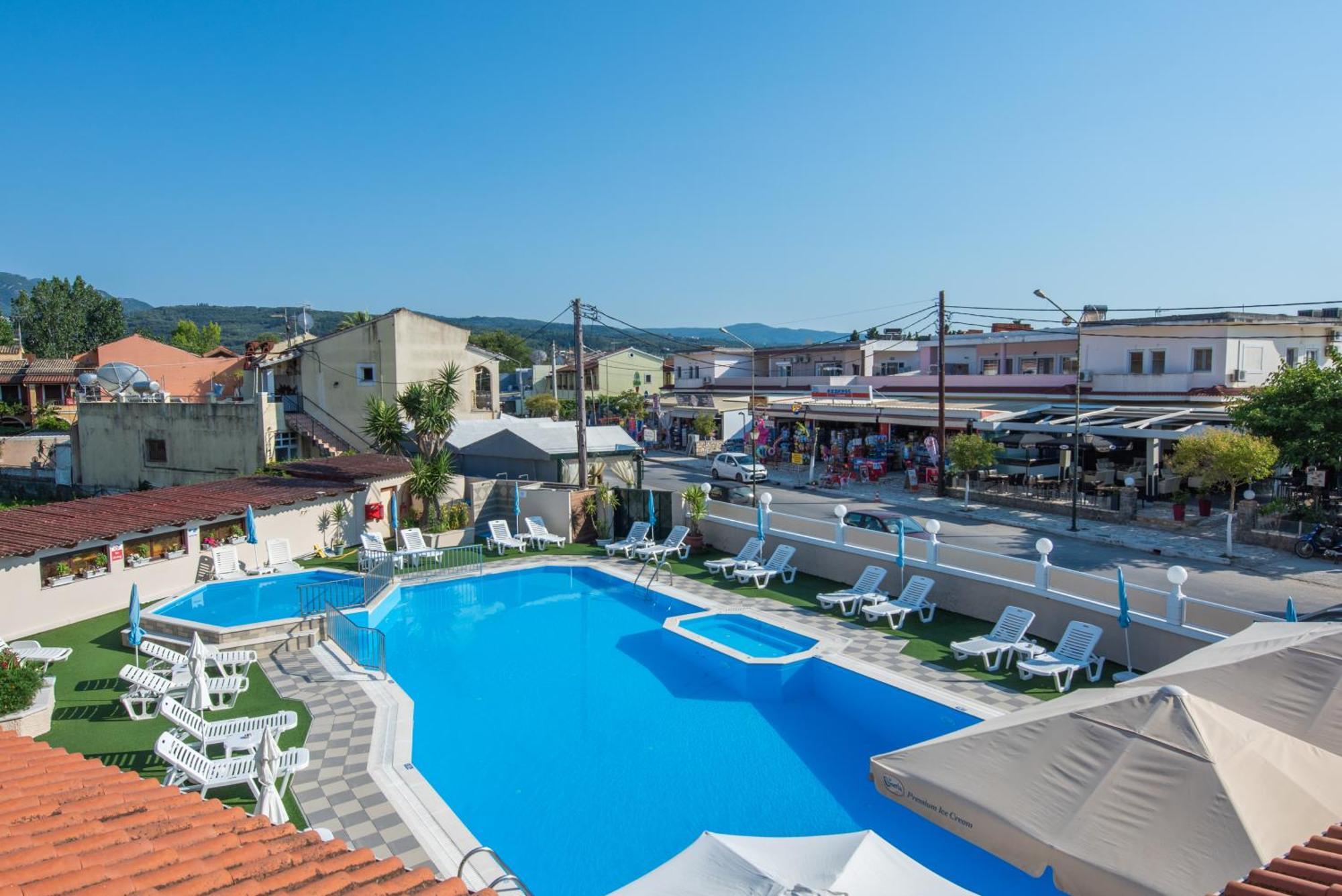 Aphrodite Beach Hotel Corfu Рода Экстерьер фото