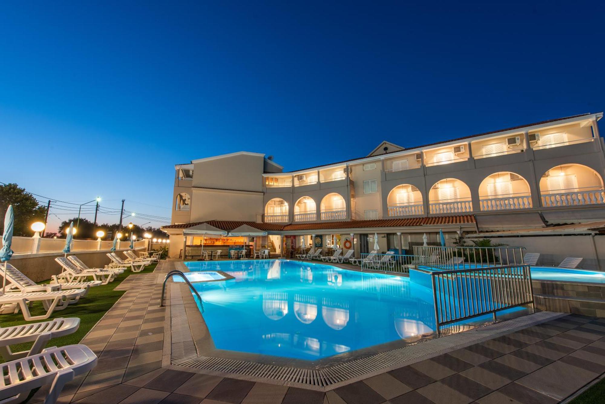 Aphrodite Beach Hotel Corfu Рода Экстерьер фото