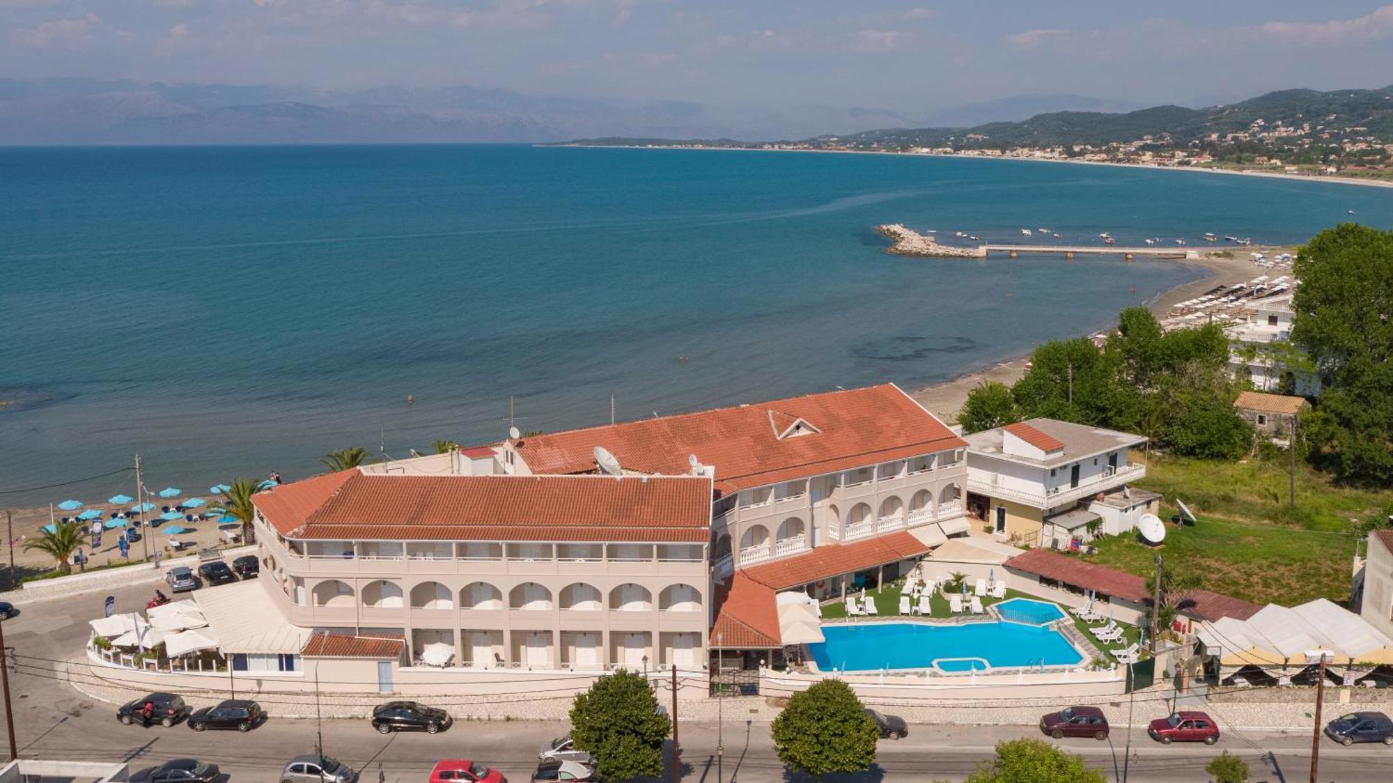 Aphrodite Beach Hotel Corfu Рода Экстерьер фото