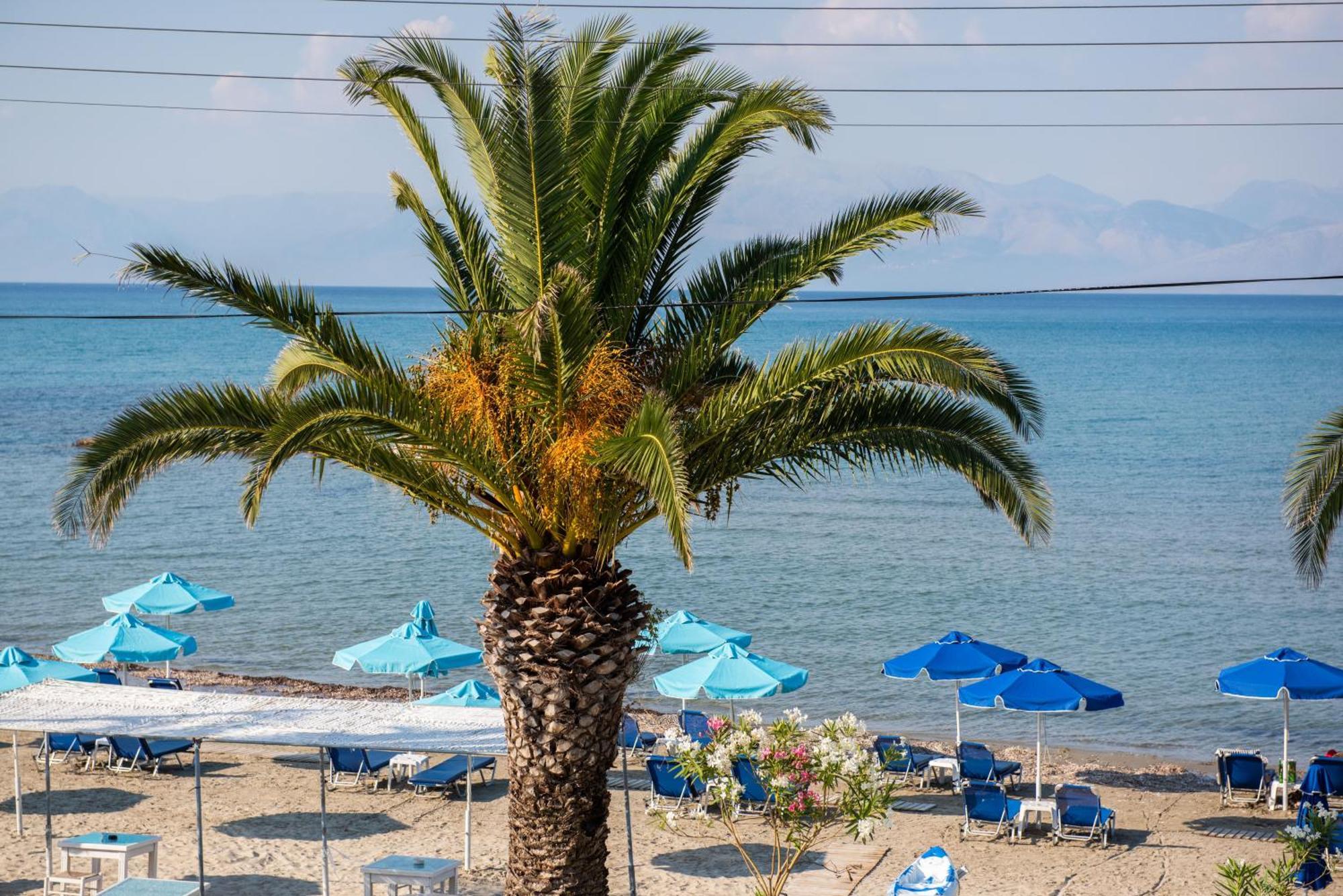 Aphrodite Beach Hotel Corfu Рода Экстерьер фото